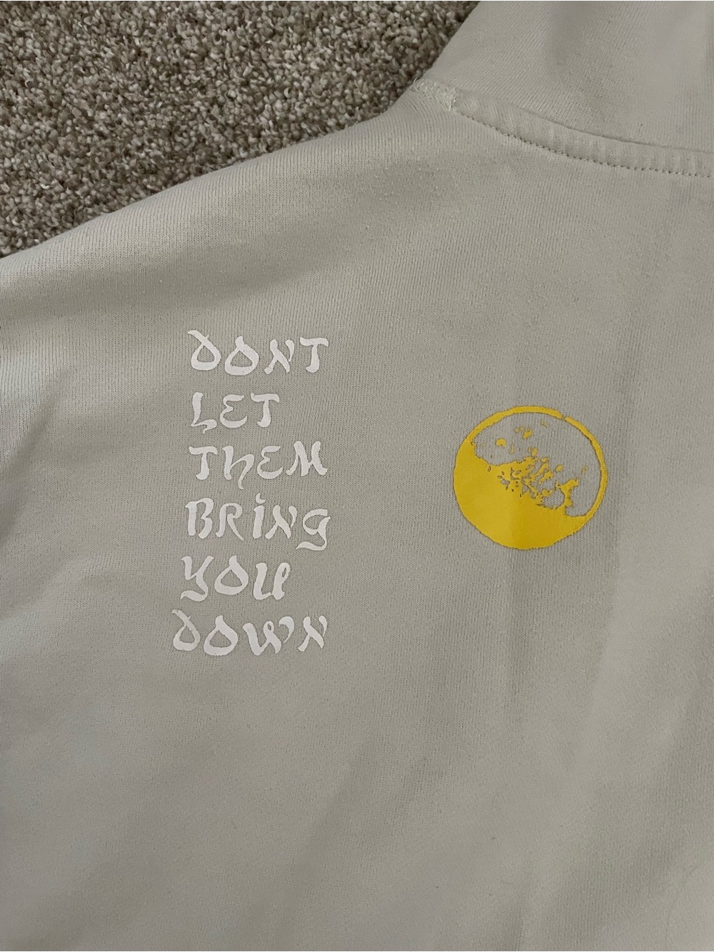 pacsun cream graphic hoodie - Picture 10 of 11